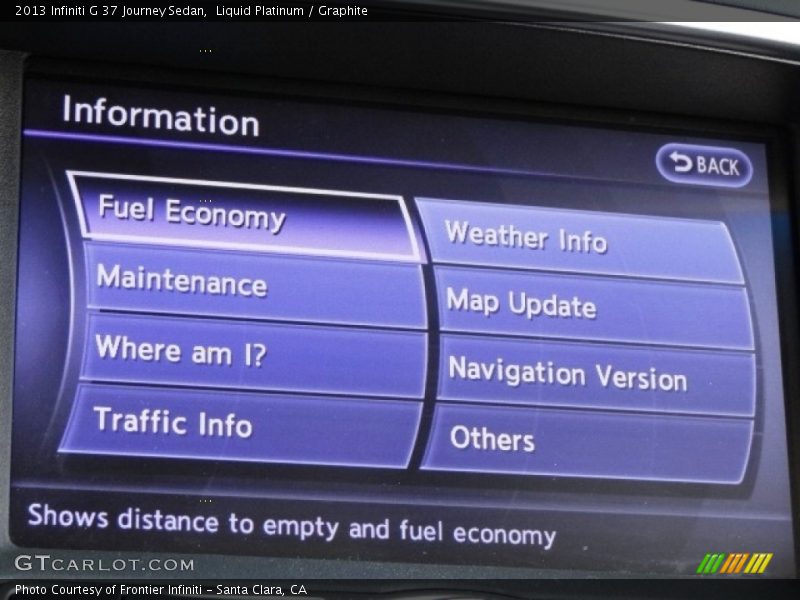 Liquid Platinum / Graphite 2013 Infiniti G 37 Journey Sedan