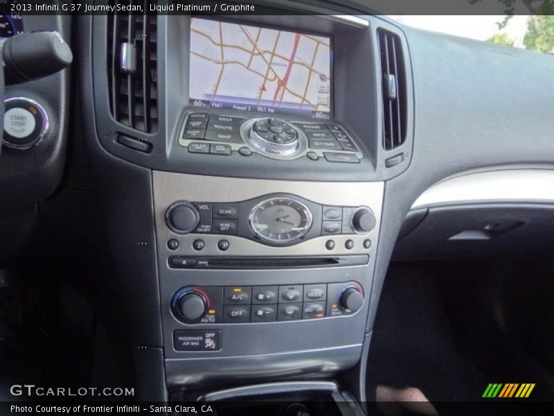 Liquid Platinum / Graphite 2013 Infiniti G 37 Journey Sedan