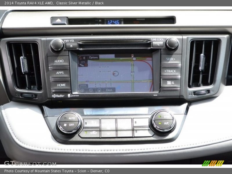 Classic Silver Metallic / Black 2014 Toyota RAV4 XLE AWD