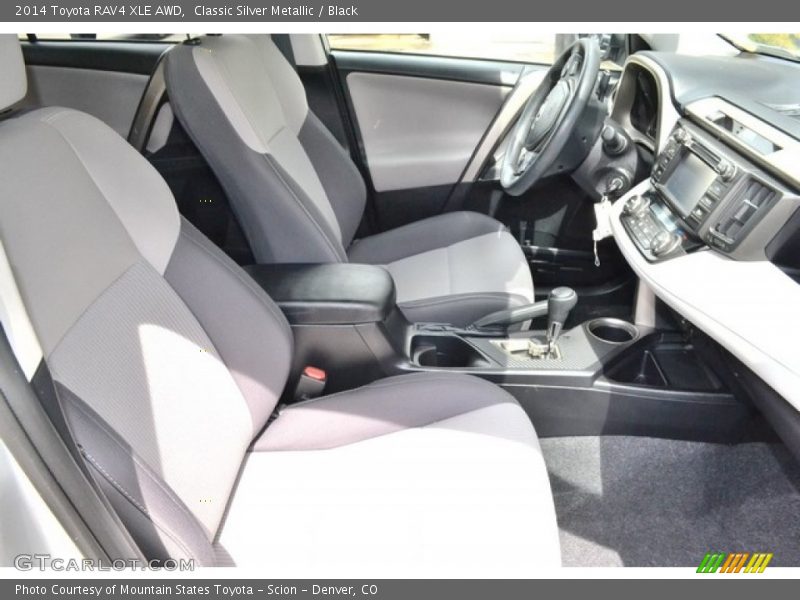 Classic Silver Metallic / Black 2014 Toyota RAV4 XLE AWD