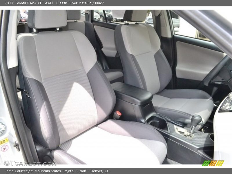 Classic Silver Metallic / Black 2014 Toyota RAV4 XLE AWD