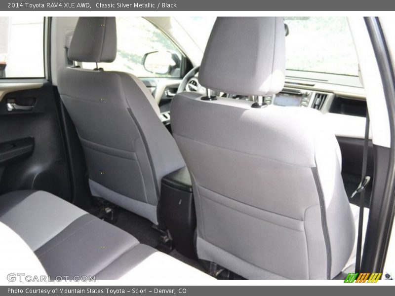 Classic Silver Metallic / Black 2014 Toyota RAV4 XLE AWD