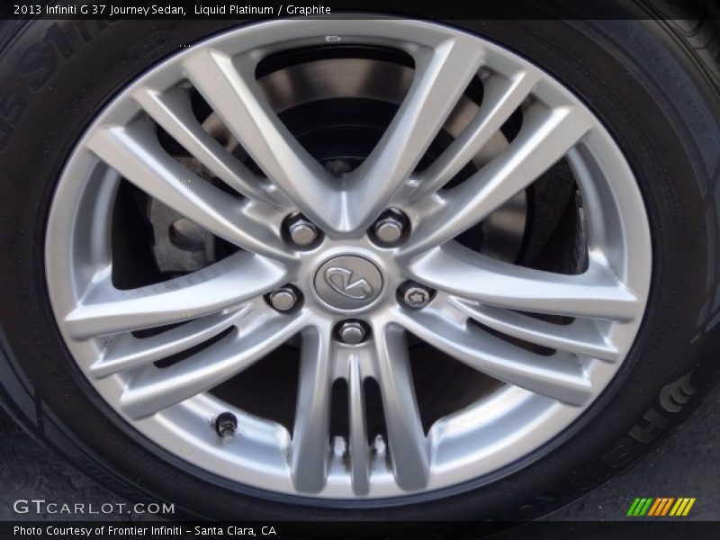 Liquid Platinum / Graphite 2013 Infiniti G 37 Journey Sedan