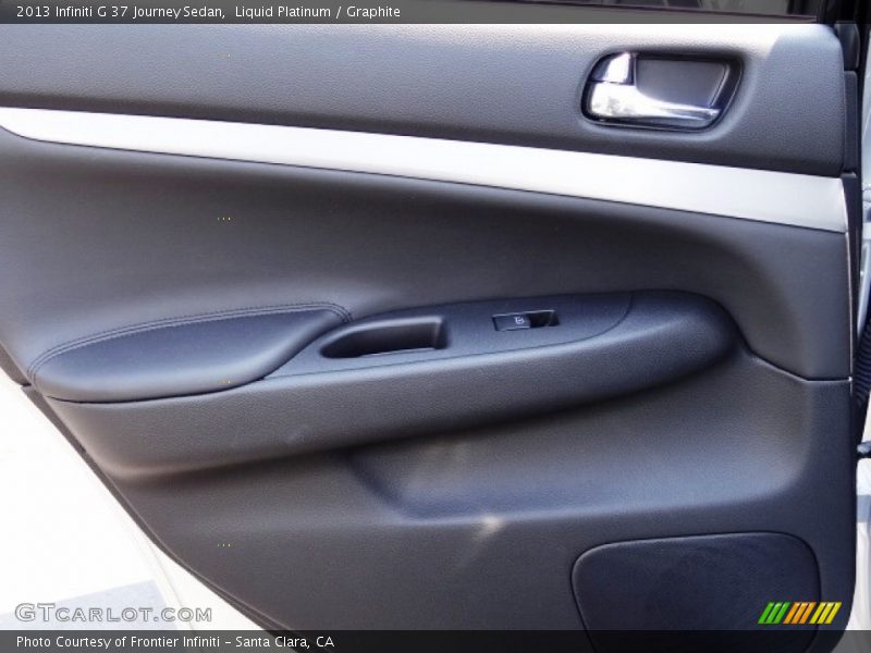 Liquid Platinum / Graphite 2013 Infiniti G 37 Journey Sedan