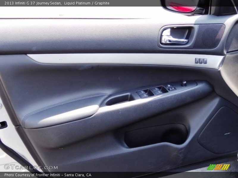 Liquid Platinum / Graphite 2013 Infiniti G 37 Journey Sedan