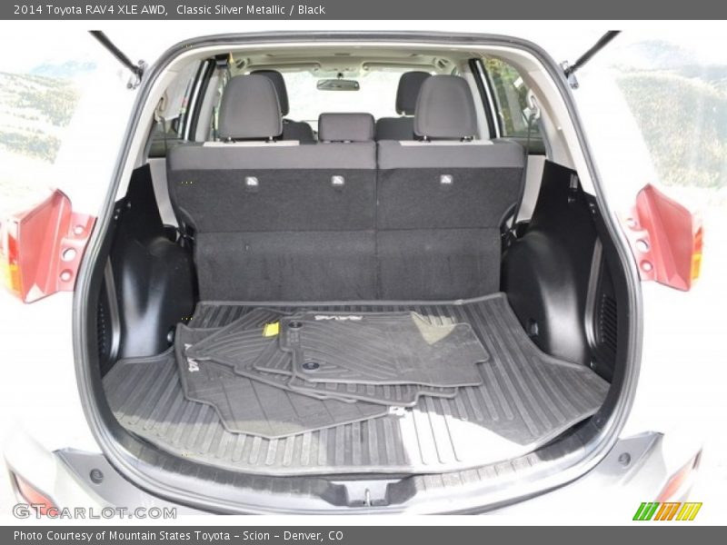 Classic Silver Metallic / Black 2014 Toyota RAV4 XLE AWD