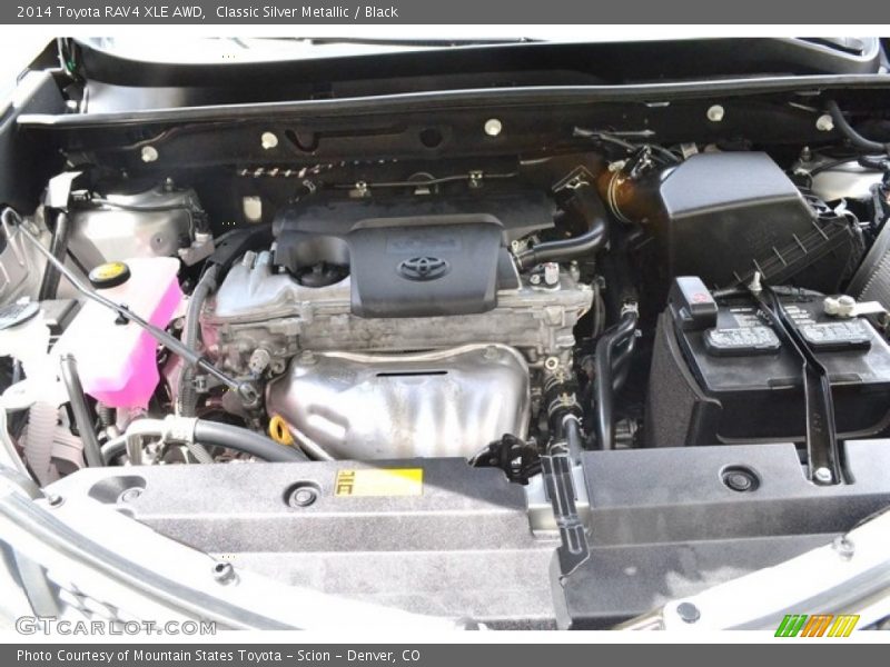 Classic Silver Metallic / Black 2014 Toyota RAV4 XLE AWD
