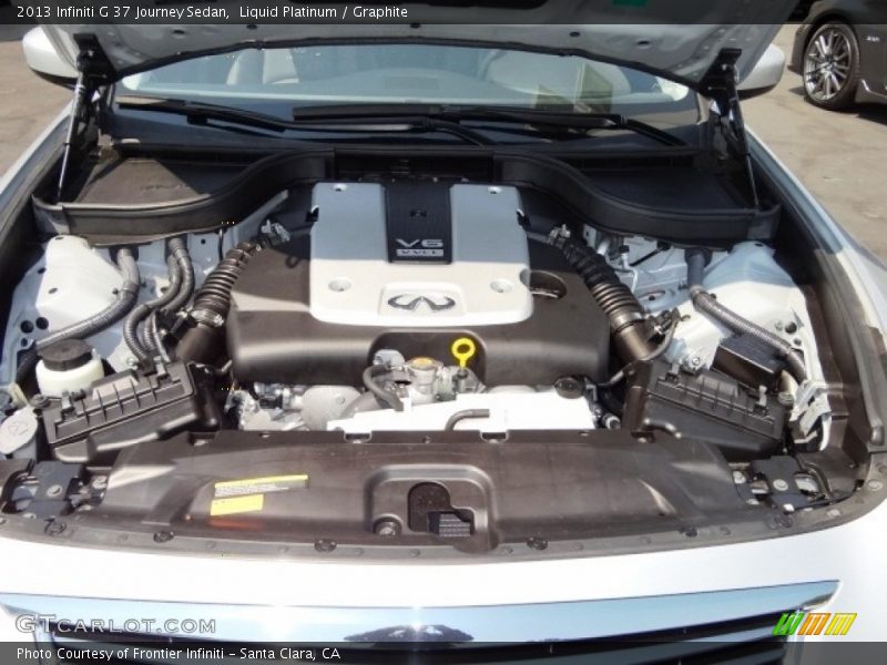 Liquid Platinum / Graphite 2013 Infiniti G 37 Journey Sedan