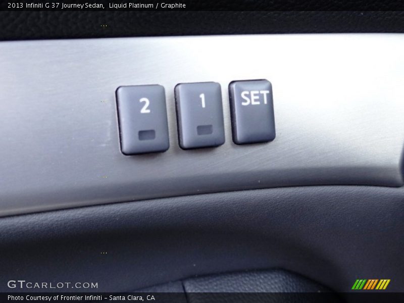 Liquid Platinum / Graphite 2013 Infiniti G 37 Journey Sedan