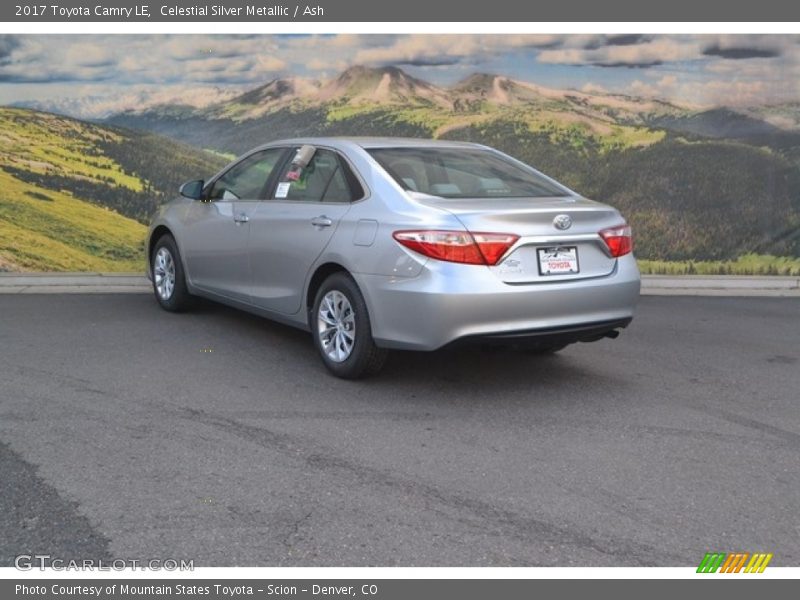Celestial Silver Metallic / Ash 2017 Toyota Camry LE