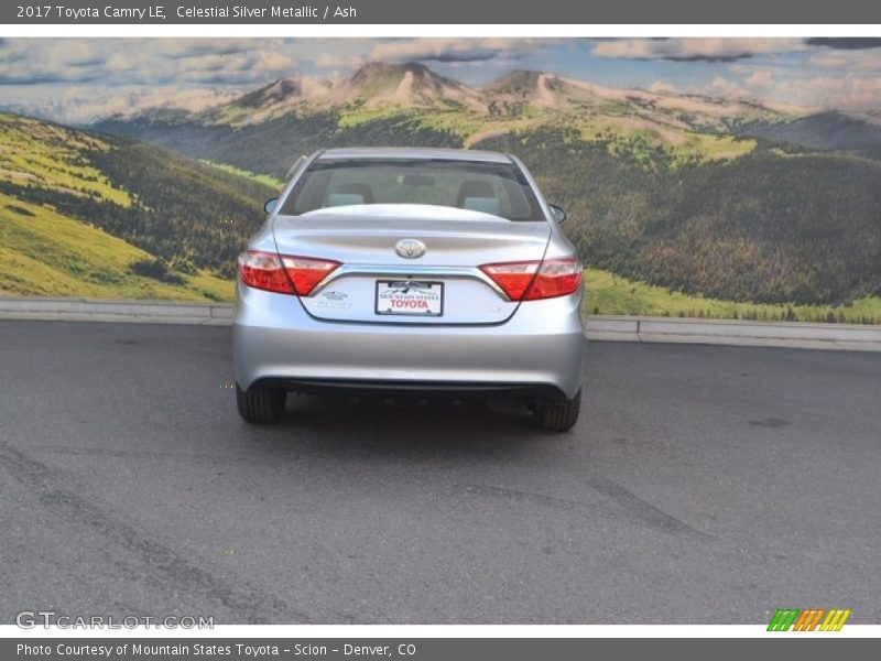 Celestial Silver Metallic / Ash 2017 Toyota Camry LE