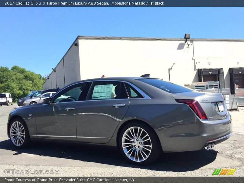 Moonstone Metallic / Jet Black 2017 Cadillac CT6 3.0 Turbo Premium Luxury AWD Sedan