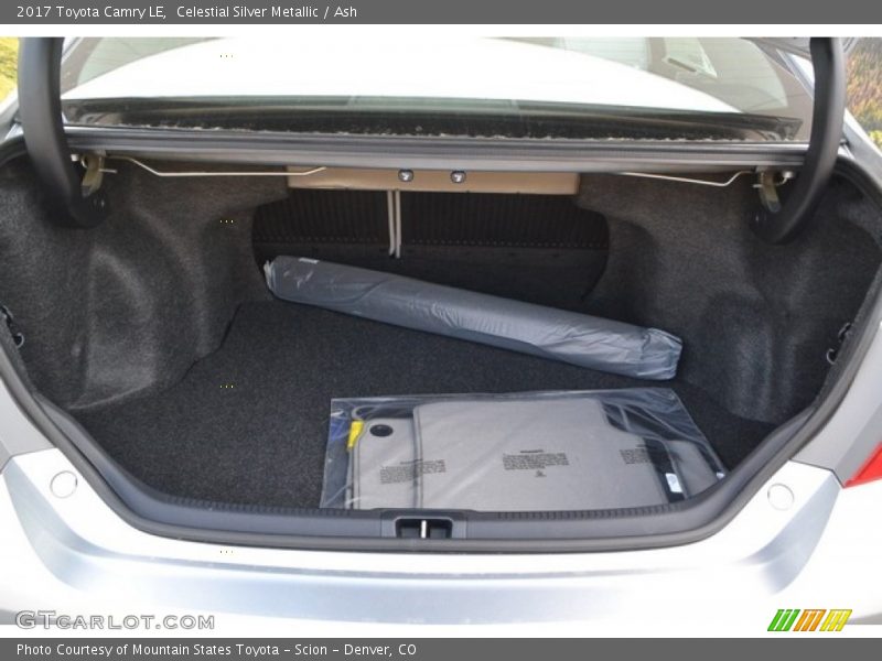  2017 Camry LE Trunk