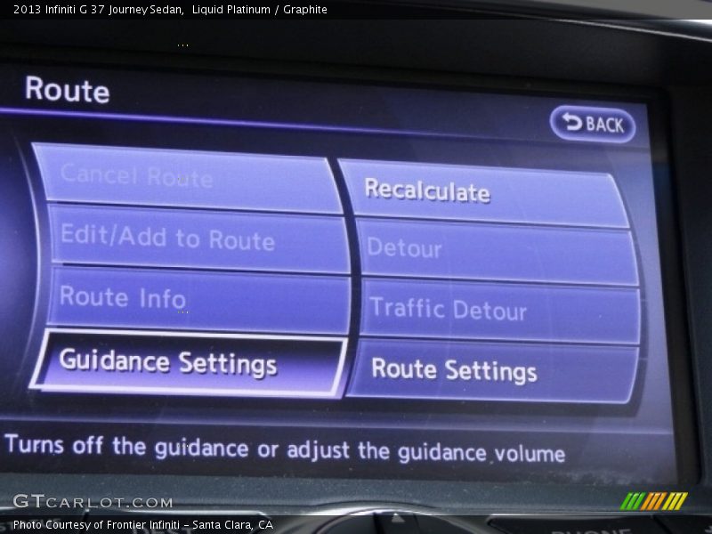 Liquid Platinum / Graphite 2013 Infiniti G 37 Journey Sedan