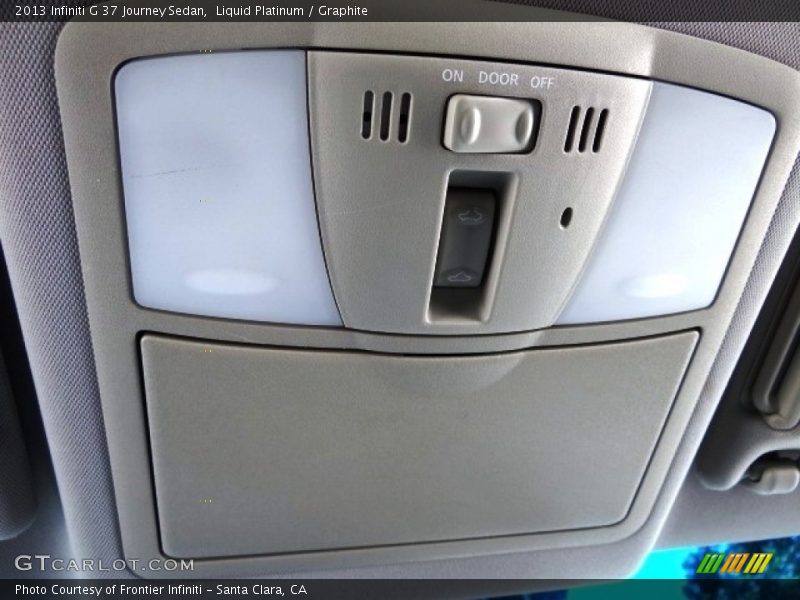 Liquid Platinum / Graphite 2013 Infiniti G 37 Journey Sedan