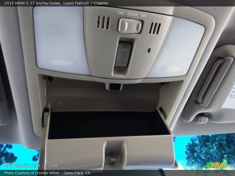 Liquid Platinum / Graphite 2013 Infiniti G 37 Journey Sedan