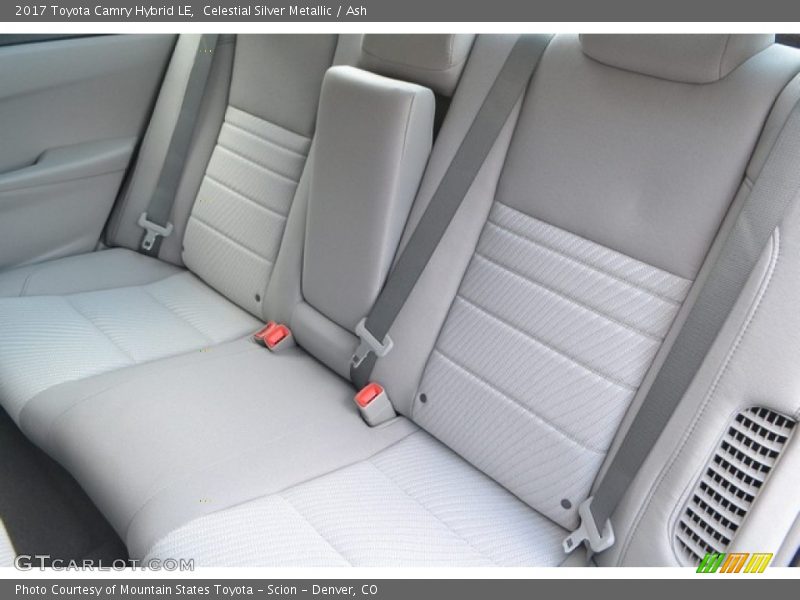 Celestial Silver Metallic / Ash 2017 Toyota Camry Hybrid LE