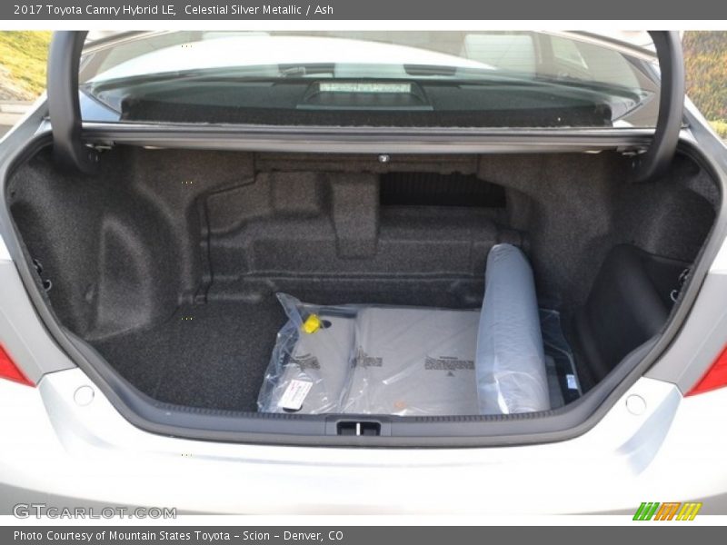 Celestial Silver Metallic / Ash 2017 Toyota Camry Hybrid LE