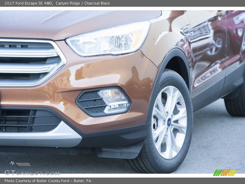 Canyon Ridge / Charcoal Black 2017 Ford Escape SE 4WD