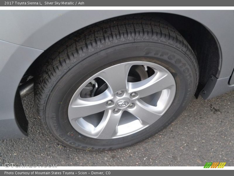  2017 Sienna L Wheel