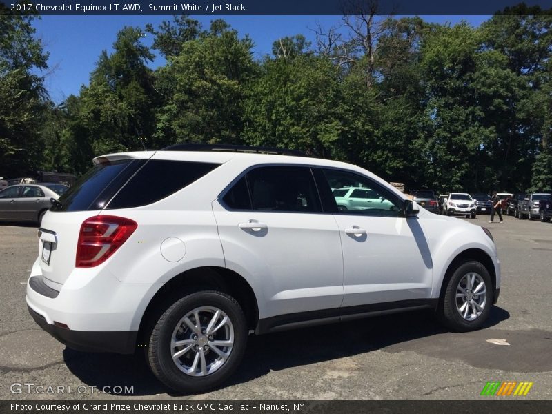 Summit White / Jet Black 2017 Chevrolet Equinox LT AWD