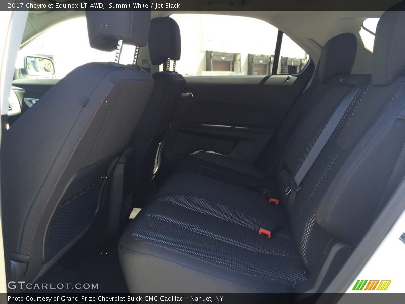 Summit White / Jet Black 2017 Chevrolet Equinox LT AWD