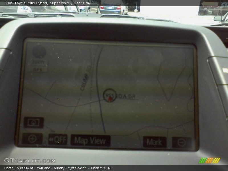 Super White / Dark Gray 2009 Toyota Prius Hybrid