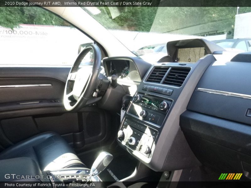 Inferno Red Crystal Pearl Coat / Dark Slate Gray 2010 Dodge Journey R/T AWD