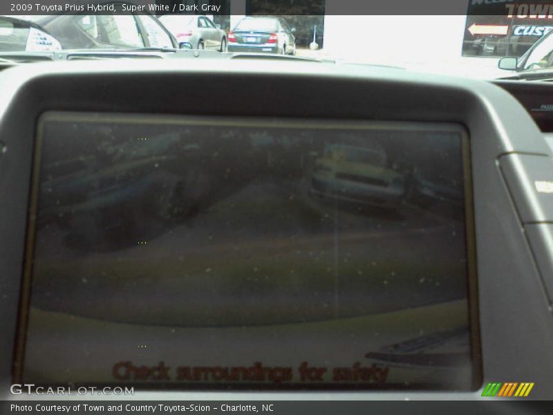 Super White / Dark Gray 2009 Toyota Prius Hybrid