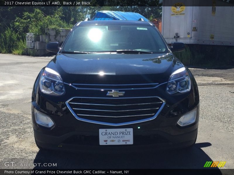 Black / Jet Black 2017 Chevrolet Equinox LT AWD