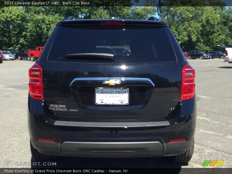 Black / Jet Black 2017 Chevrolet Equinox LT AWD