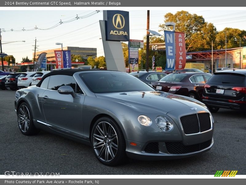 Hallmark Metallic / Beluga 2014 Bentley Continental GTC Speed