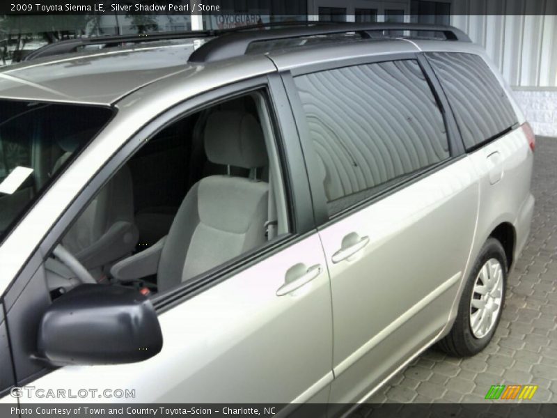 Silver Shadow Pearl / Stone 2009 Toyota Sienna LE