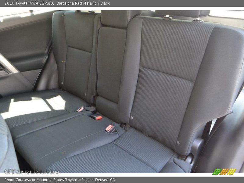 Barcelona Red Metallic / Black 2016 Toyota RAV4 LE AWD