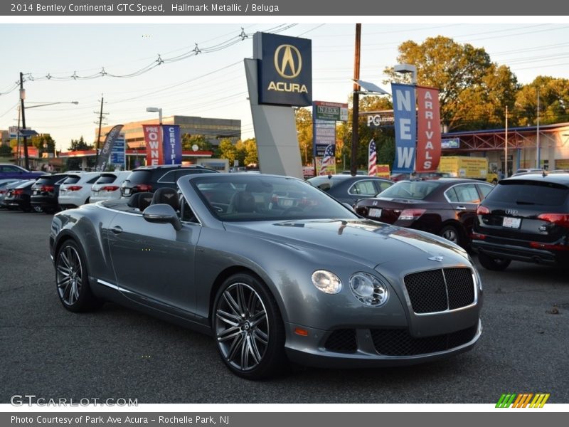 Hallmark Metallic / Beluga 2014 Bentley Continental GTC Speed