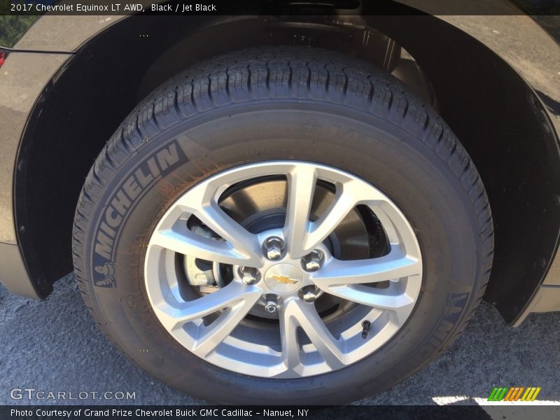 Black / Jet Black 2017 Chevrolet Equinox LT AWD