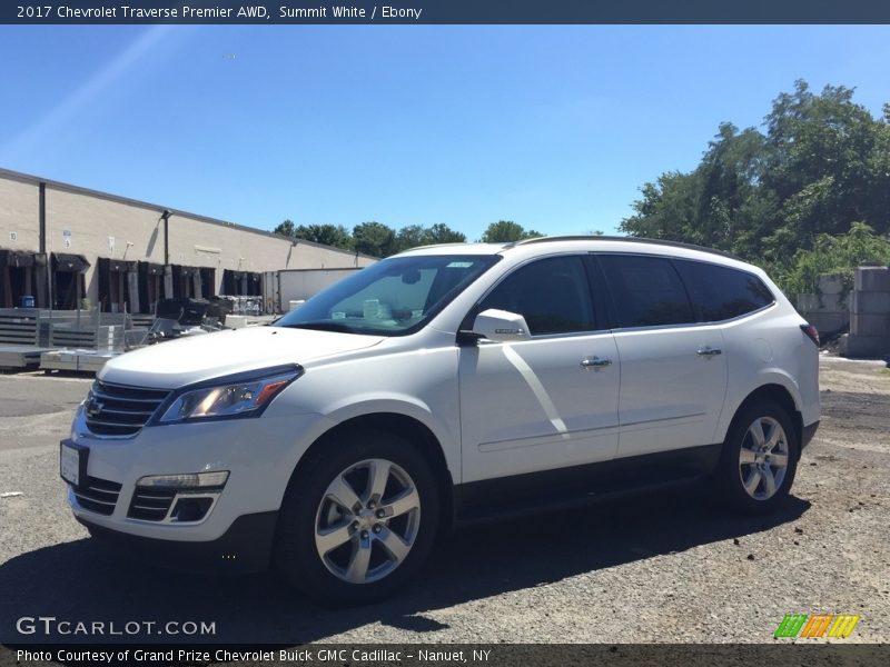 Summit White / Ebony 2017 Chevrolet Traverse Premier AWD