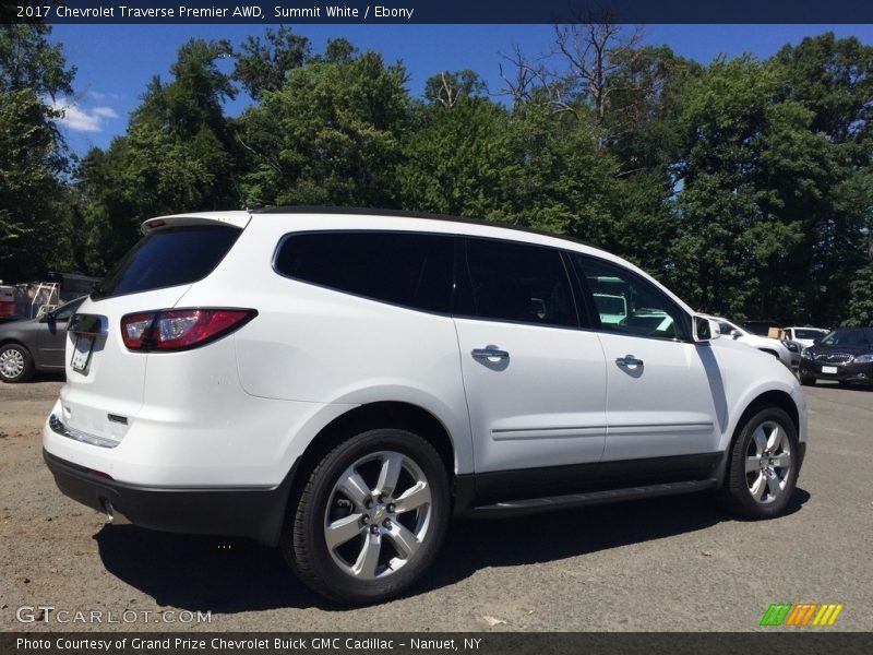 Summit White / Ebony 2017 Chevrolet Traverse Premier AWD