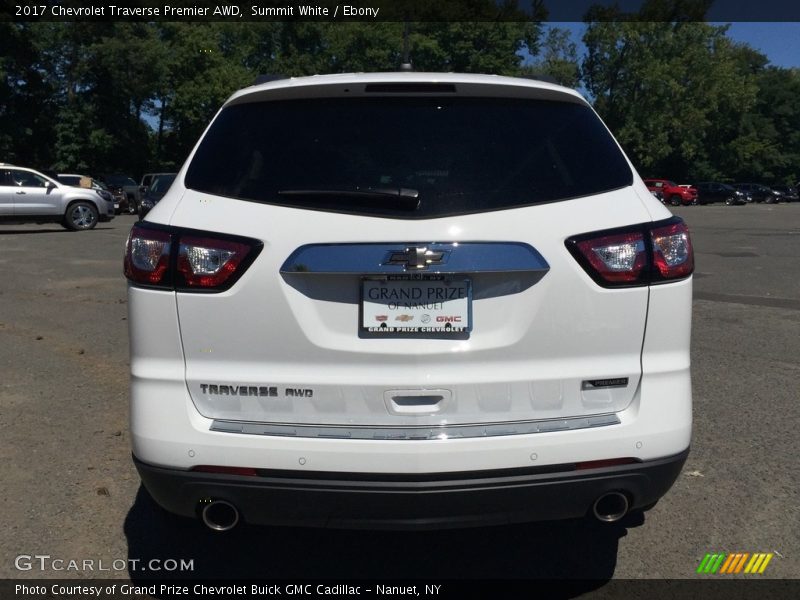 Summit White / Ebony 2017 Chevrolet Traverse Premier AWD