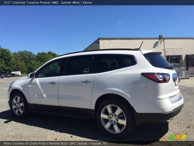 Summit White / Ebony 2017 Chevrolet Traverse Premier AWD