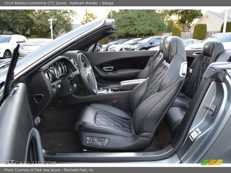 Front Seat of 2014 Continental GTC Speed