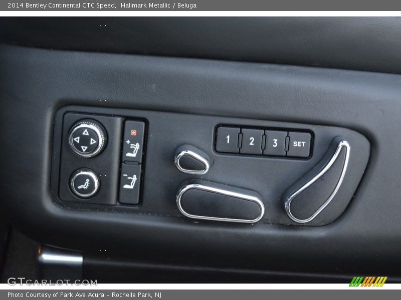 Controls of 2014 Continental GTC Speed