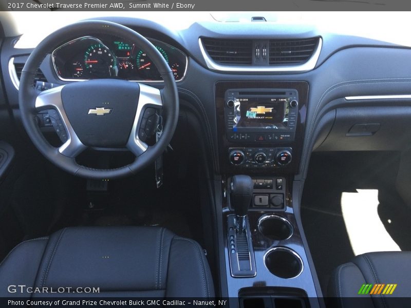 Summit White / Ebony 2017 Chevrolet Traverse Premier AWD
