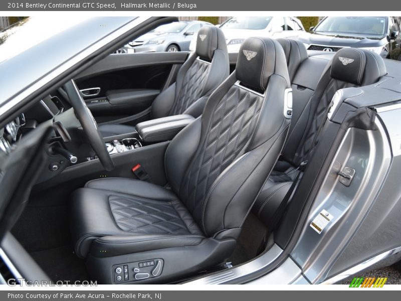 Front Seat of 2014 Continental GTC Speed