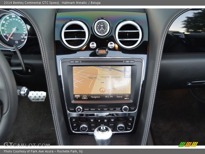 Controls of 2014 Continental GTC Speed