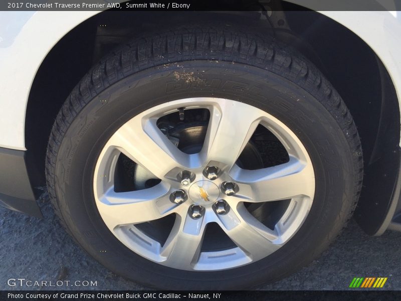 Summit White / Ebony 2017 Chevrolet Traverse Premier AWD