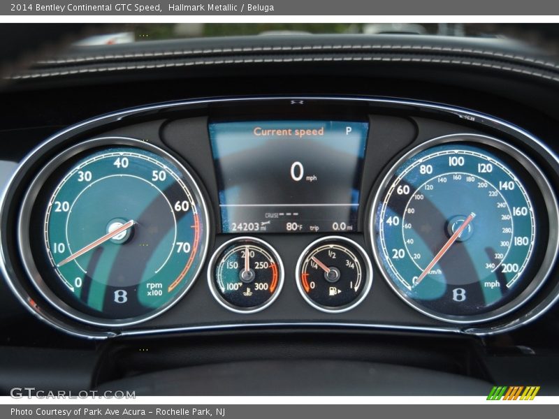  2014 Continental GTC Speed Speed Gauges