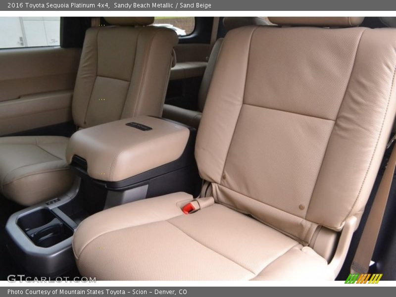 Sandy Beach Metallic / Sand Beige 2016 Toyota Sequoia Platinum 4x4