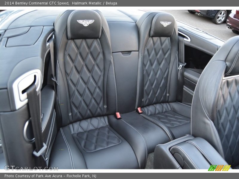 Rear Seat of 2014 Continental GTC Speed