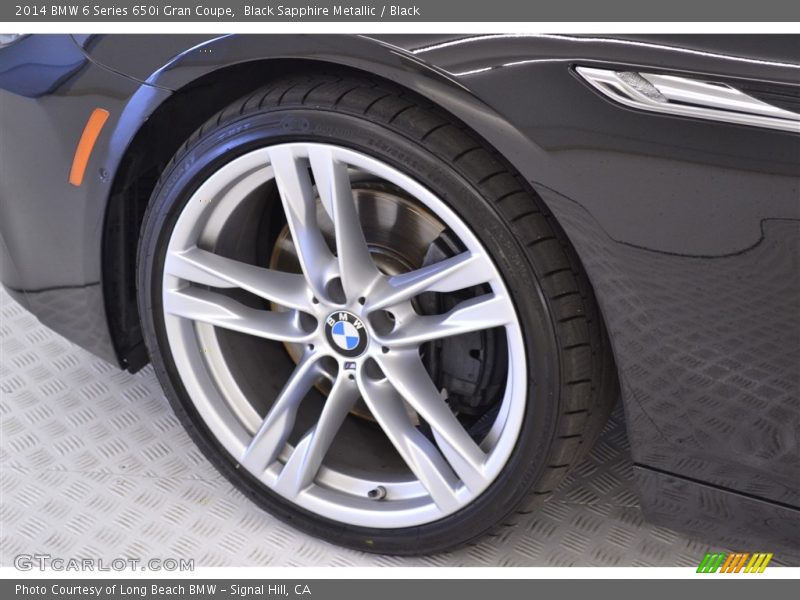 Black Sapphire Metallic / Black 2014 BMW 6 Series 650i Gran Coupe